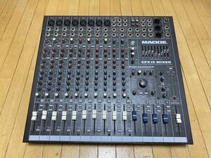 中古 アナログミキサーMACKIE CFX12 MIXER 本体のみ / 通電確認済み/現状品/ジャンク