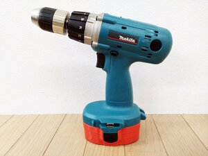 ★中古★マキタ makita 充電式ドライバドリル 6343D 本体 バッテリー付き 18V ドリルドライバー DIY 電動工具 コードレス)倉c