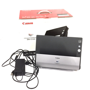 1円 CANON DR-C125 imageFORMULA ドキュメントスキャナー A4両面対応 通電確認済み