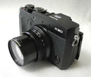 FUJIFILM プレミアムコンパクトデジタルカメラ X30 ブラック FX-X30B