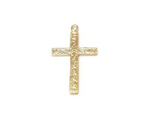 14KGF チャーム クロス No.5[1コ販売] / 14K-303CM