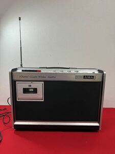 昭和レトロ AIWA アイワ2Channel Cassette Wireless Amplifier/2チャンネルワイヤレスアンプMA-100BD・オーディオ機器 現状