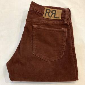 RRL CORDUROY 5P PANTS ダブルアールエル DOUBLE RL コーデュロイ パンツ CORDS PANT コーズ バーガンディ ポロ ラルフローレンPOLO W28