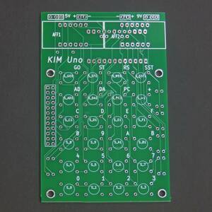 Arduino Pro Mini による KIM 1 クローン マイコン プリント基板 緑色 6502 注意点あります eb9dw