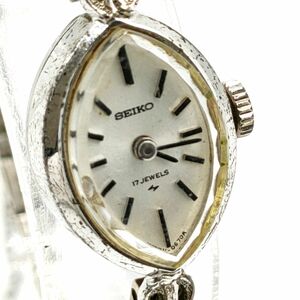 【稼働〇】SEIKO　セイコー 17石 手巻き 腕時計 11-7430 レディース　ケース：1.4