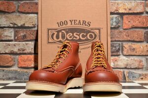 ★☆ Wesco ウエスコ ジョブマスター 8.5E レッドウッド 赤茶 ☆★