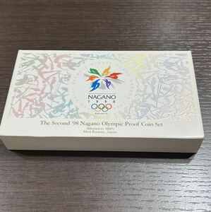 長野オリンピック プルーフ貨幣セット 空ケース 箱のみ 現状品 送350