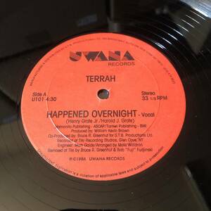 Terrah - Happened Overnight　(usedbox3)