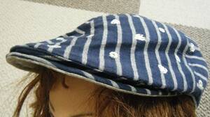 フェニックス　phenix　YETI HUNTING　アウトドア用ハンチングキャップ・帽子　紺系　サイズ FREE　ポケッタブル仕様　UV機能　定価4730円