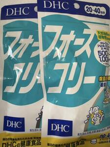 送料無料 DHC フォースコリー 20日分×２袋　ダイエットに