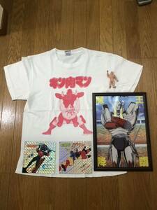 キン肉マンTシャツ　B4ポスター デカシール　ビッグ　ステッカー　キン消し　レア商品　当時物　希少