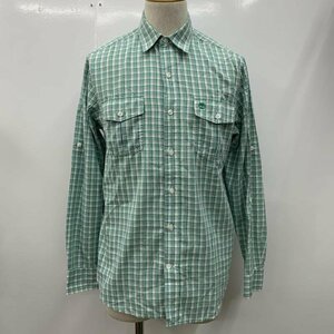 Timberland S ティンバーランド シャツ、ブラウス 長袖 チェック カジュアルシャツ Shirt Blouse 10022063