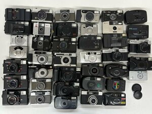 1円～/CANON/KONICA/RICOH/OLYMPUS/MINOLTA/etc.../コンパクトカメラ/フィルムカメラ/40点/まとめ/中古/大量/ジャンク/W081