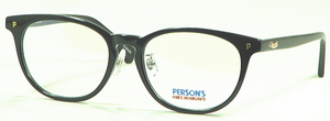 【PERSONS】パーソンズ　personsメガネ　 PS-3015-3　鼻パット付セルメガネフレーム