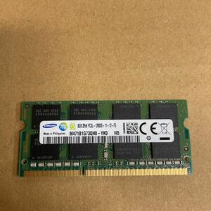 オ29 SAMSUNG ノートPCメモリ 8GB 2Rx8 PC3L-12800S 1枚