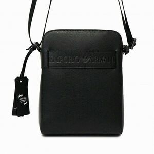 ★新品★EMPORIO ARMANI(エンポリオアルマーニ)/ショルダーバッグ/メンズ/イーグルロゴ/ブラック