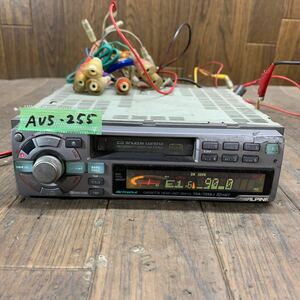 AV5-255 激安 カーステレオ ALPINE アルパイン TDA-7558J R60510193 カセット FM/AM テープデッキ 本体のみ 簡易動作確認済み 中古現状品