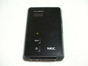 ◆中古品 NEC ルーター Aterm MR01LN◆PA-MR01LN SIMフリー機種 検索用 MR03LN MR04LN MR05LN