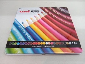 三菱鉛筆 Uni NO.880 色鉛筆 24色セット(Z3-07)