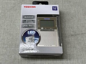 【中古品】TOSHIBA 東芝 AM/FMラジオ TY-SPR6 サテンゴールド 状態良品 (管理番号：049109)