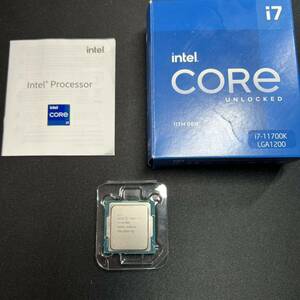 1円〜 動作品 Intel Core i7 11700K 8C16T インテル