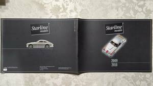 420-1 ドイツ Starline ミニカー カタログ（29.7×21㎝35p）2009年-2010年　1/43乗用車,1/24 オートバイ
