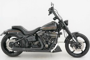 CVO FXSE1800 ブレイクアウト 2017年 三拍子サウンド BASSANIフルエキ フューエルパック エイプバー ラペラシート 動画有り 下取強化出張可