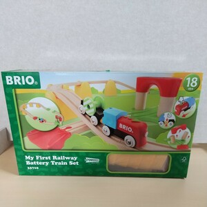 y041920t BRIO マイファースト バッテリーパワーレールセット 33710 知恵玩具 