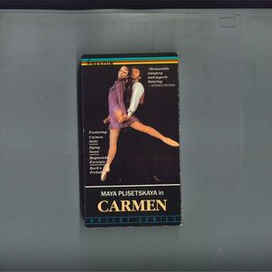 輸入VHS Plistskaya Carmen 1200 KULTUR /00300