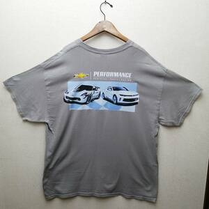 ★GILDAN製★シボレー Chevrolet　PERFORMANCE　Tシャツ XL GRAY