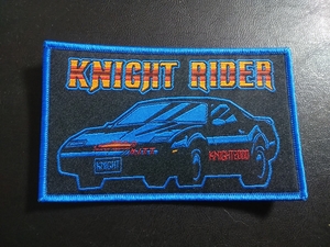 KNIGHT RIDER 刺繍パッチ ワッペン k.i.t.t. knight2000 ナイトライダー / マイケル・ナイト Michael Knight David Hasselhoff