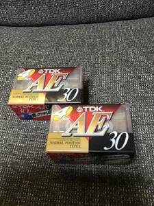 8本 TDK カセットテープ AE-30X4A 4本パック×2 カセット テープ