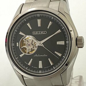 【送料無料】SEIKO セイコー 腕時計 プレザージュ メカニカル 裏スケ 自動巻き 4R38-00S0 中古【Ae473451】
