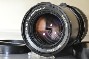 ★★極上品 Hasselblad Carl Zeiss Sonnar CF 250mm F/5.6 Superachromat Lens♪♪#5768