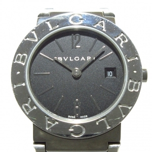 BVLGARI(ブルガリ) 腕時計■美品 ブルガリブルガリ BB26SSD レディース 黒