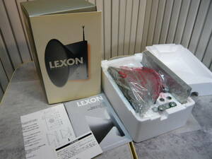 LEXON「Soundsation」 LA44 ICI-PARI“SOUNDSTATION”FM専用ラジオ　FMラジオ/アラームクロック フィリップ・スタルク　マタリ・クラッセ