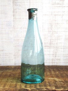 A677　硝子瓶　ガラス瓶　昭和レトロ　大正ロマン