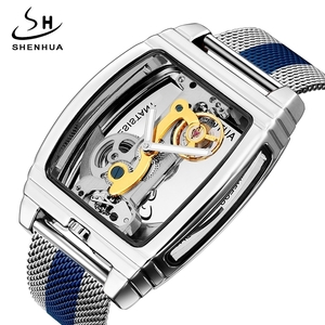 SHUHANG・ラグジュアリー・自動巻・スチームパンク・スケルトン・メンズ腕時計LXL511