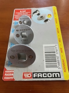 FACOM 3PC.変換アダプター セット D.169 新品未使用