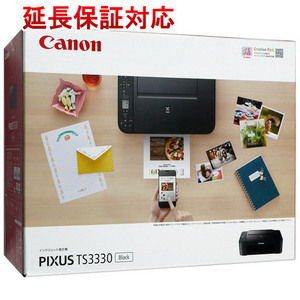 Canon製 インクジェット複合機 PIXUS TS3330 ブラック [管理:1000014323]