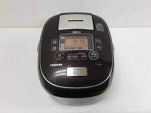 【A109】中古品　TOSHIBA　東芝真空IHジャー炊飯器　RC-10VRP　1.0L　5.5合　2020年製　（TS)ディープブラウン　動作確認済