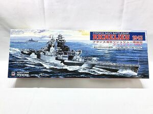 ピットロード　1/700　フランス海軍 リシュリュー級戦艦　リシュリュー 1943　W100　プラモデル　同梱OK　1円スタート★H