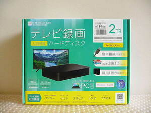 外付けハードディスク FFF SMART LIFE CONNECTED　2TB　MAL32000EX3-DMD 外付けHDD　USB3.2(Gen1) ♪ TV録画