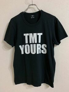 TMT YOURS BIG3プリント半袖Tシャツ Mサイズ　ブラック