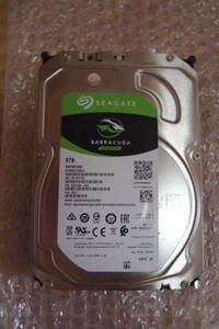 管理番号②　Seagate BarraCuda 8TB　6Gb/s 256MB 5400rpm　USED品