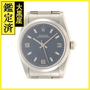 ROLEX　ロレックス　オイスターパーペチュアル　ボーイズ　67480　SS　ネイビー文字盤　【436】2120000276255