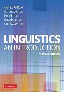 [A11532976]Linguistics: An Introduction Radford，Andrew