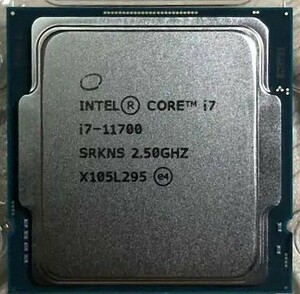 Intel Core i7-11700 SRKNS 未使用 8C 2.5GHz 16MB 65W LGA1200