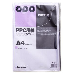 4902681773395 ファインカラーＰＰＣ　Ａ4　100枚入 ＰＣ関連用品 ＯＡ用紙 コピー用紙（カラー用紙） 文運堂 カラー339 パーフ