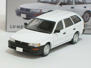 トヨタ カローラバン DX（白）2000年式 LV-N273a 【トミーテック社1/64ミニカー】【トミカの時】